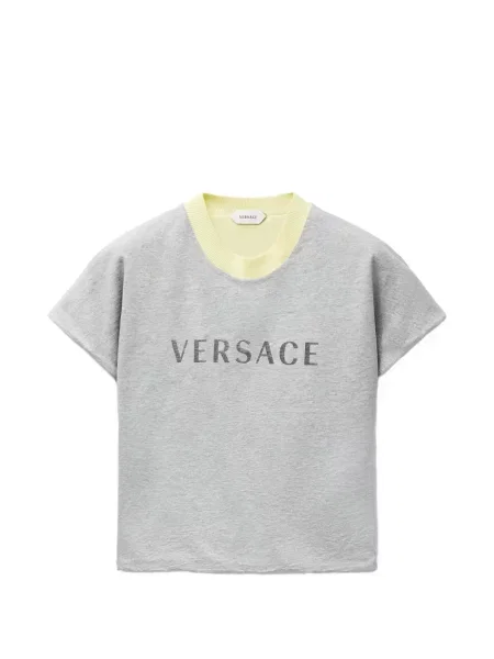 Tricou Versace cu imagine gri