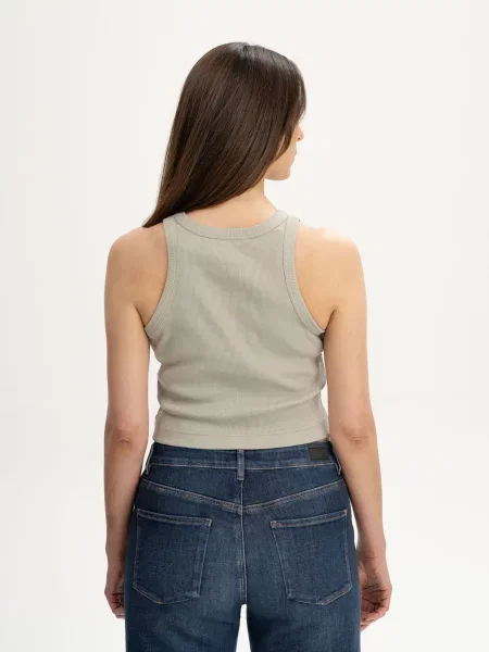 MELA Top Prisha pastel verde