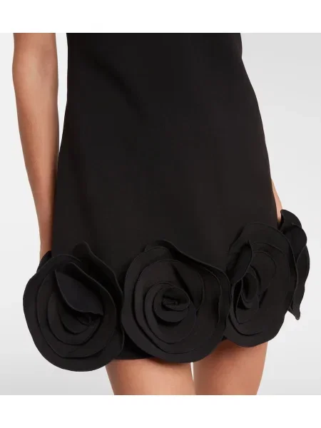 Rochie Self-portrait cu model floral negru