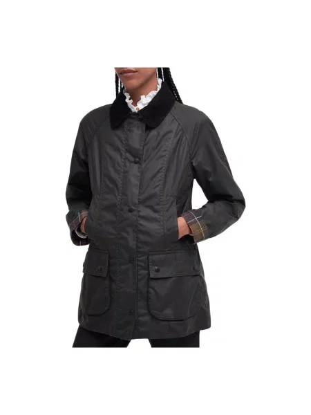 Barbour Geacă Classic Beadnell verde