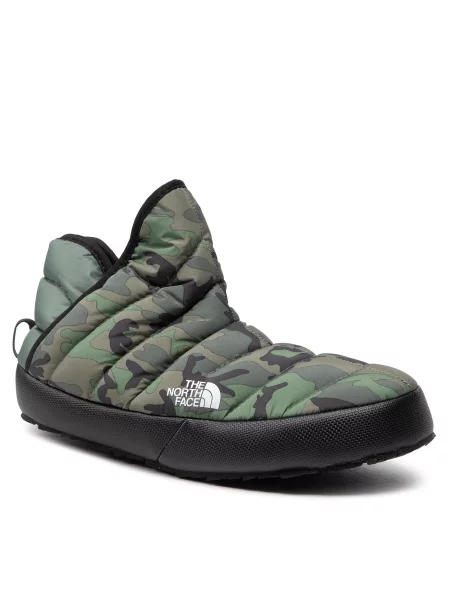 Copati The North Face Thermoball Traction Bootie Thyme Brushwood Camo Print/Tnf Black zelena