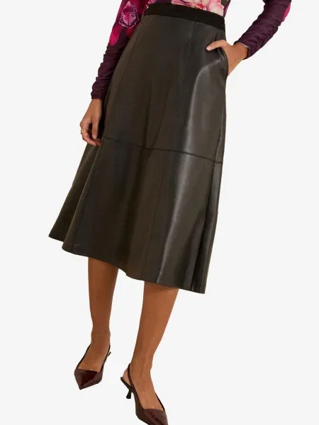 Love & roses Fustă negru