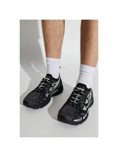 Dzianinowe sneakersy Off-white białe