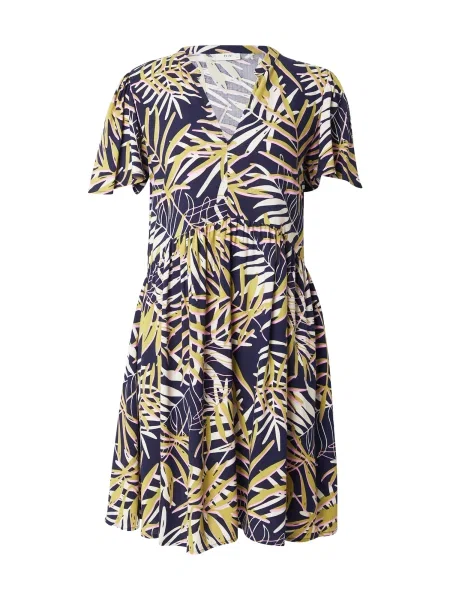 JDY Rochie JDYSTARR albastru noapte / verde stuf / roz alb
