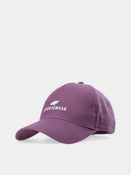 4F Кепка Унісекс бордовий