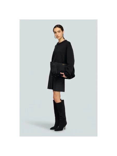 Sweter Semicouture wełniany czarny