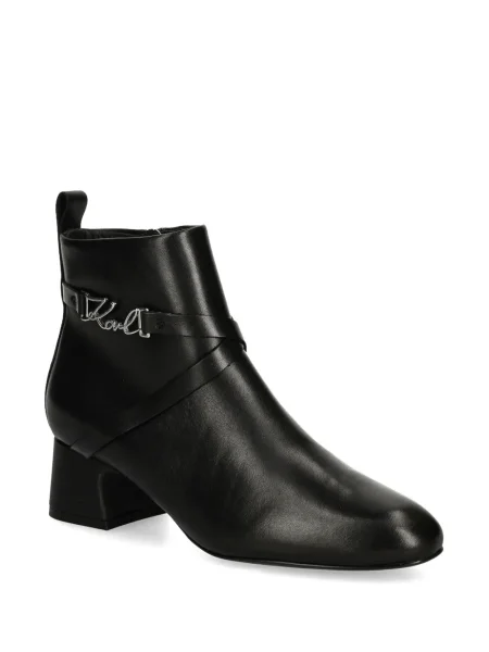 Cizme scurte Karl Lagerfeld negru