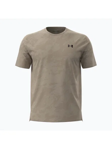 Tricou de antrenament pentru bărbați Under Armour Tech Vent Jcqrd city khaki/black negru