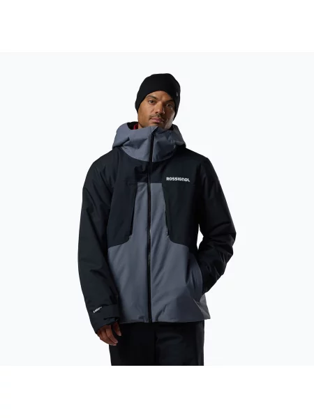 Geacă de schi pentru bărbați Rossignol Velika Insulated turbulence/black negru