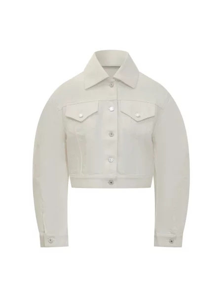 Kurtka jeansowa Givenchy biała