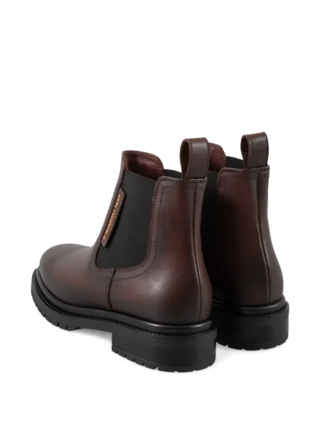 Botine Karl Lagerfeld din piele maro