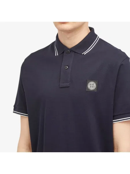 Koszulka polo Stone Island granatowa