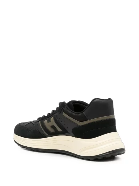 Sneakerși Hogan cu autograf negru