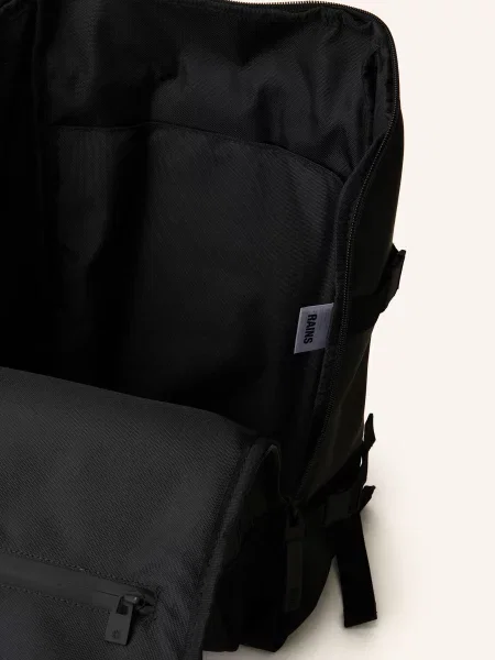 Rains Plecak Trail Cargo 14 L Z Przegrodą Na Laptopa schwarz czarny