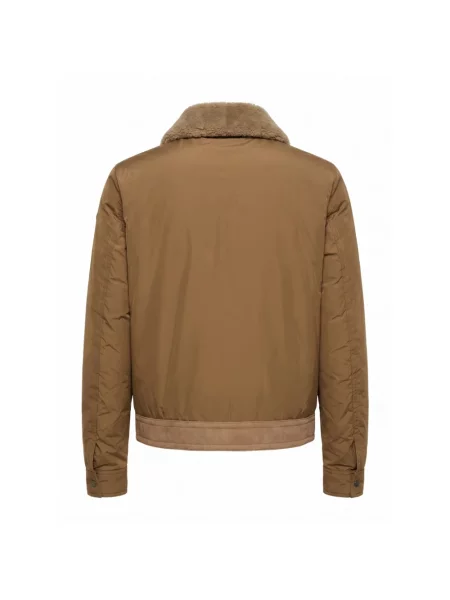 Kurtka bomber Moncler brązowy