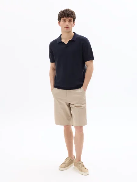 Tricou polo Celio albastru