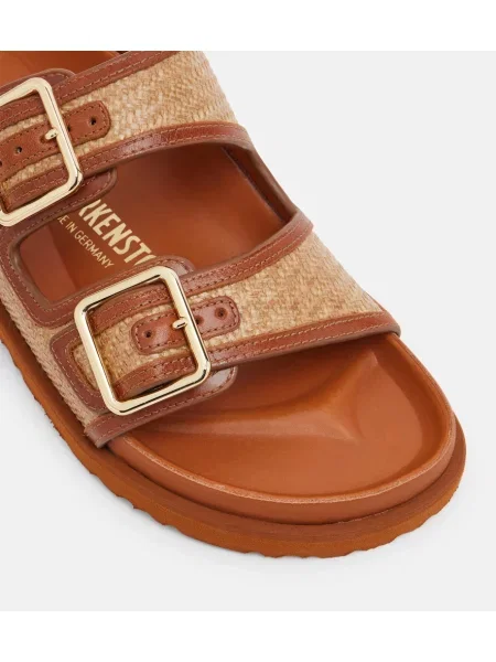 Sandale Birkenstock 1774 din piele bej