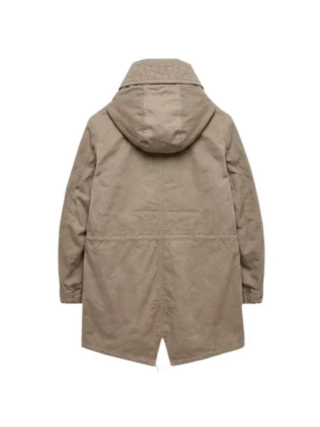 Parka Ten C beżowa