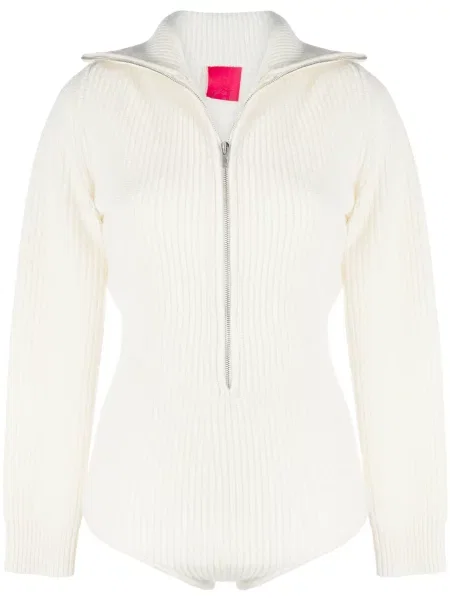 Body Cashmere In Love din cașmir alb