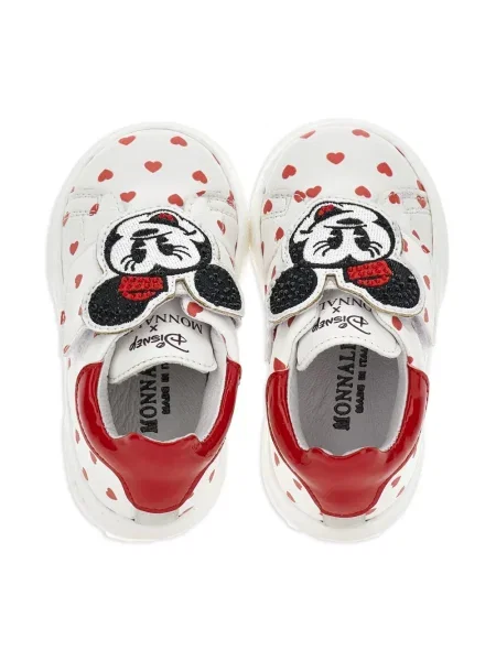 Sneakersy dziecięce Monnalisa białe