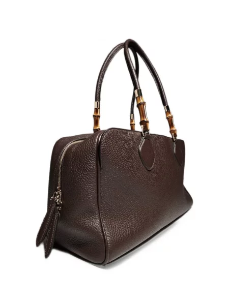 Τσάντα Gucci μπαμπού καφέ