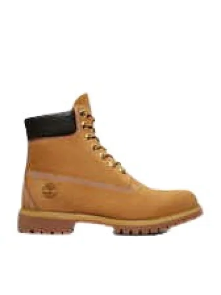 Botki Timberland skórzane wodoszczelne casual brązowe