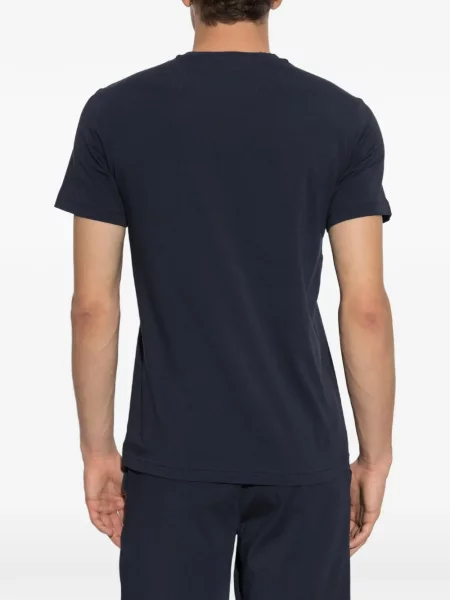 Pidžama Emporio Armani s autogramom plava