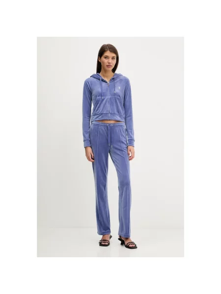 Spodnie Juicy Couture fioletowe