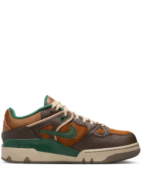 Sneakersy Nike Air Force brązowe