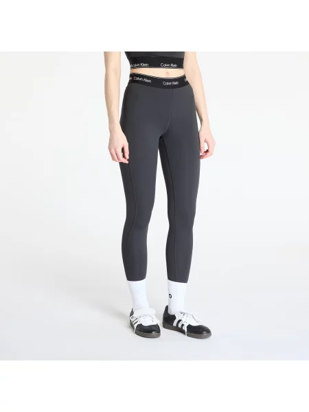 Клинове Calvin Klein с принт черно