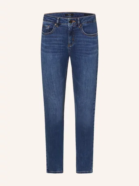 Opus Jeansy Skinny Elma blau niebieskie