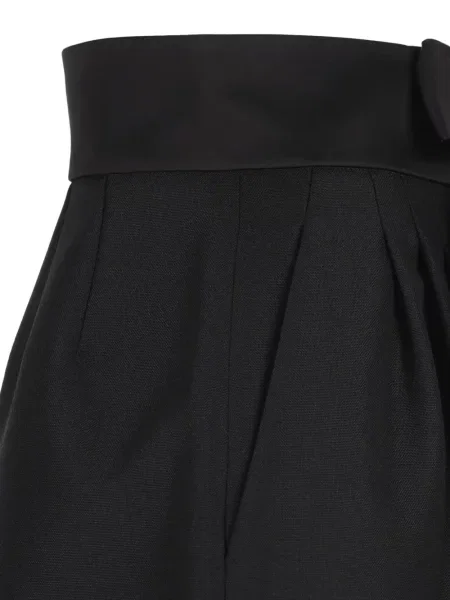 Szorty Valentino Garavani z kokardką czarne