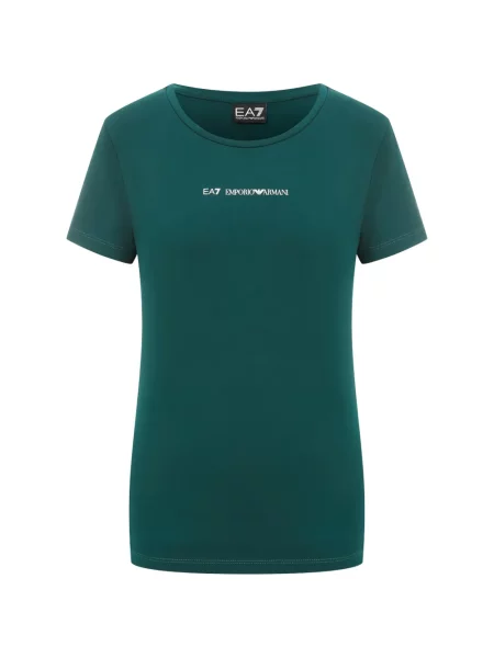 Tricou Ea7 Emporio Armani cu imagine verde