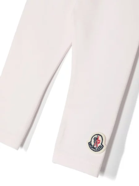 Dětské legíny Moncler Enfant růžové