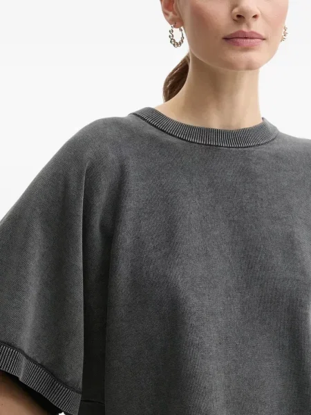 Kožené mini mini šaty Michael Michael Kors na ramínka bílé