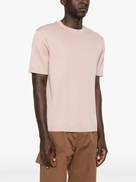 Tricou Herno scurt roz