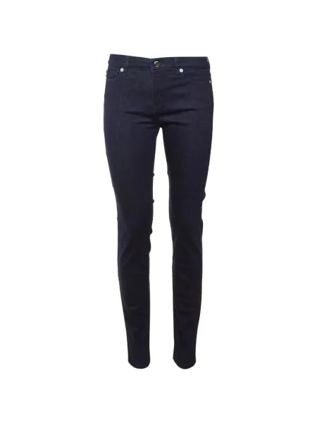 Blugi skinny Love Moschino cu 5 buzunare skinny fit albastru