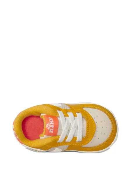 Sneakersy dziecięce Nike Air Force 1 pomarańczowe