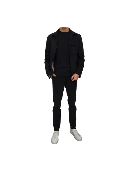 Sweter Corneliani wełniany niebieski