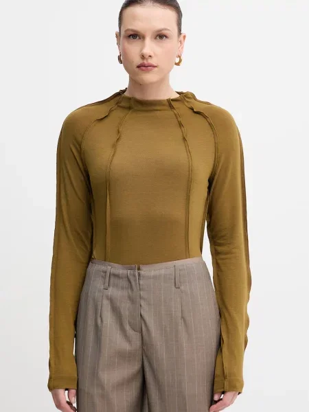 Sisley longsleeve zielona