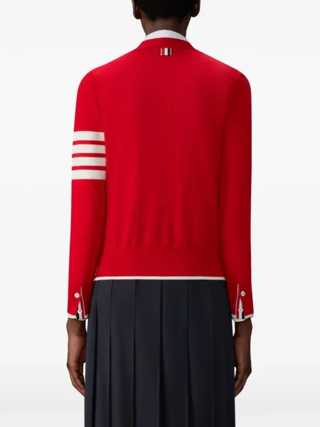 Cardigan Thom Browne de lână roșu