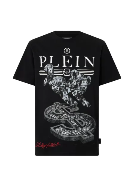 Ursuleț de pluș tricou Philipp Plein negru