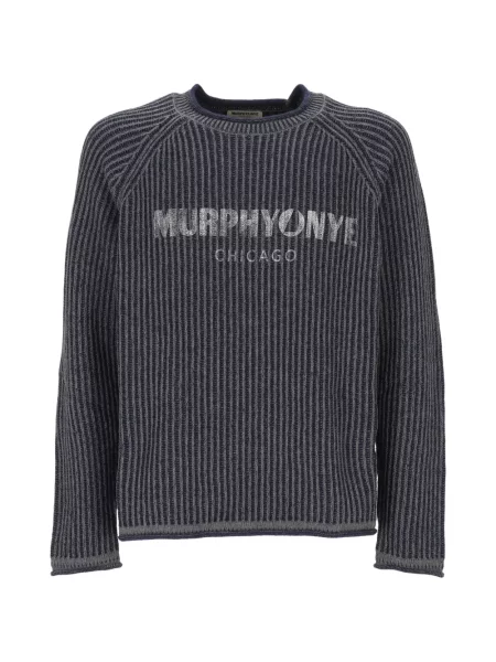 Pulover Murphy&nye cu imagine albastru
