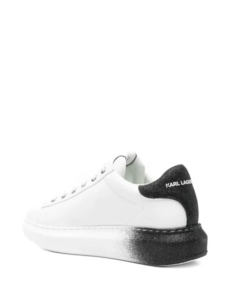Sneakers Karl Lagerfeld με πλατφόρμα λευκό