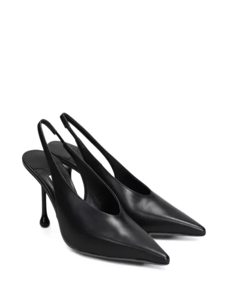 Pantofi cu toc Jimmy Choo din piele negru