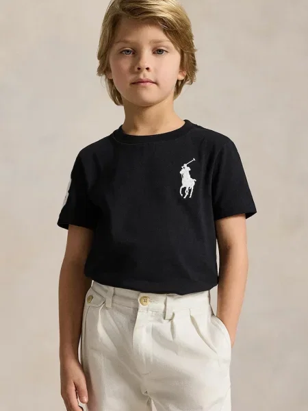 Polo Ralph Lauren Detské tričko čierna