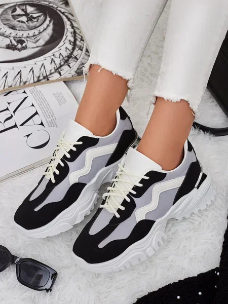 Sneakerși Resti negru