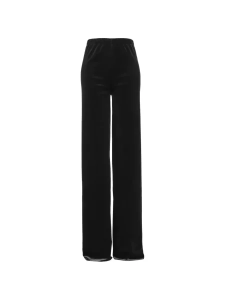 Pantaloni Vetements de catifea negru