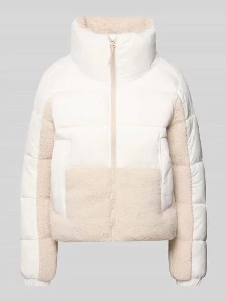 Kurtka hybrydowa Columbia Leadbetter Point II Sherpa Hybrid sea salt/dark stone beżowa