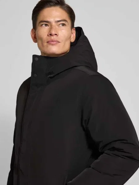 Parka ze stójką model ‘Darius’ Les Deux czarna